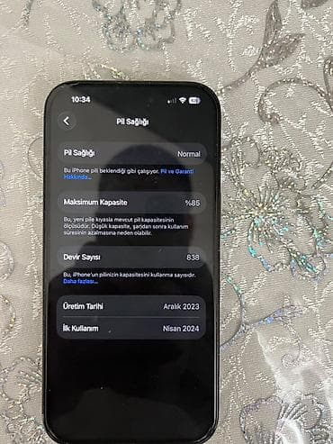 redmi note 16 pro plus: IPhone 15, 128 GB, Qara, Simsiz şarj, Face ID — 5