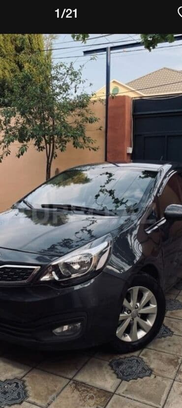 tofaş satış: Kia Rio sedan – tünd boz rəng, 4 qapı, AZ 77-LE-486 dövlət nömrə — 1