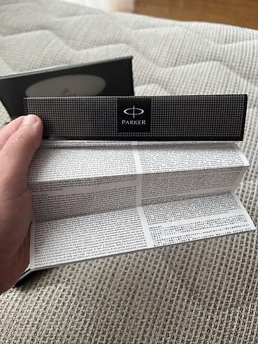 parker qelem: Orijinal Parker pero 2014 cü ildə Fransadan alınıb çox az səliqəli — 6