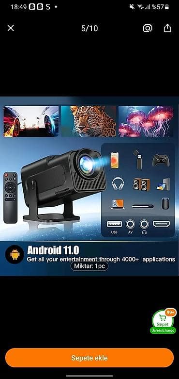 099 ile nomre: Proyektor — 5