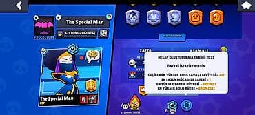 dəri kəmər: Brawl Stars hesabı – “The Special Man” 145 elmas.Hesab yaşı azdı deyə — 3