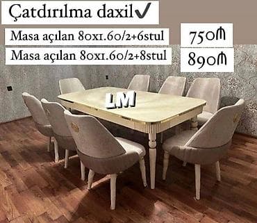 Möhtəşəm masa dəsti👑 Yüksək keyfiyyətlə Qiymət : Masa — 1
