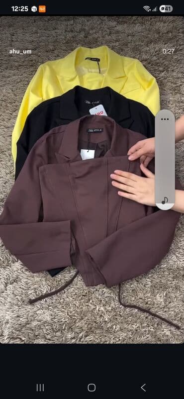 zara pencək: Zara Woman stilində qısa blazerlər hec geyinilmehib etiketi — 1