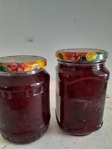first class cay: Məhsul: Ev usulu qiziligul mürəbbəsi/jemi Təsvir: - Şüşə bankalarda — 1