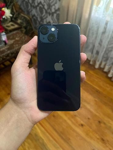 92: IPhone 13, 128 GB, Midnight, Face ID, Simsiz şarj, Zəmanət — 4