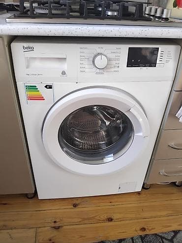 biledir: Beko ön yükleməli paltaryuyan maşın - Yük tutumu: 7 kq - Sıxma — 2
