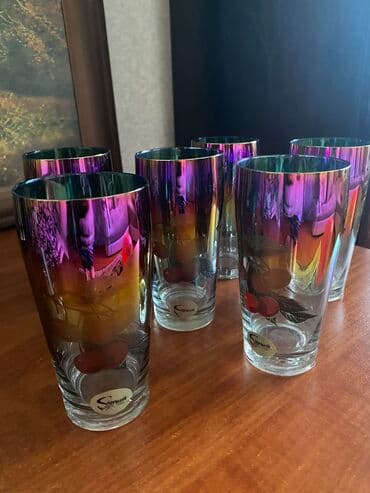 Qədəhlər, 6 ədədli dəst