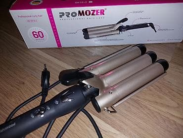 PRO MOZER MZ-6619-3 üçlü dalğa verən saç burqusu Xüsusiyyətlər: -