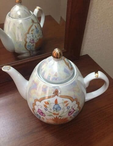 qədimi caynik: Yeni, rəng - Göy, Çaydan, 1,5 bucket volume l, Rusiya — 5