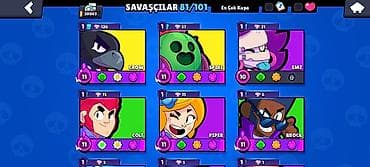 iwlenmiw qaz peci: Brawl Stars hesabı – yüksək səviyyəli profil - Kupa Yolu: 30000 - — 3