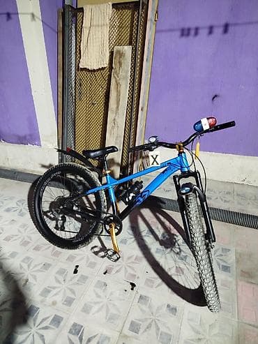 vlosiped: Dağ velosipedi – 27.5” təkərlər, alüminium gövdə, ön amortizatorlu — 3