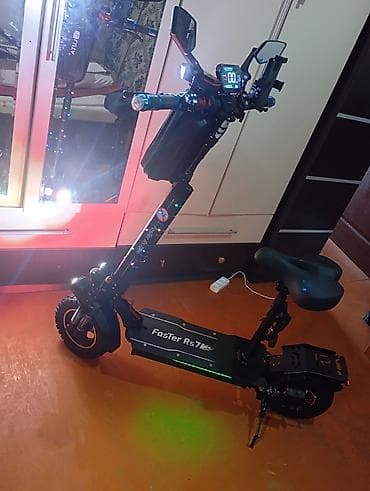 İdman və hobbi: FaSTer RS7 elektrik skuter - Güclü ikili ön proyektor faralar və — 3