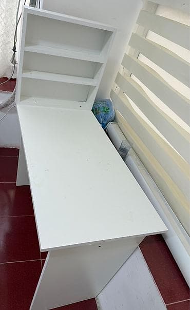 dırnaq stol: Düz masa, Stulsuz, Polkalı, Siyirməsiz, DSP — 2