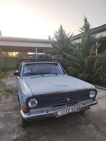 rul satisi: Model: QAZ-24 Volqa (sedan) Rəng: Açıq mavi/ağ ton Yanacaq: Benzin — 1