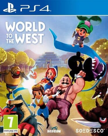 dvd disk oyun: Ps4 üçün world to the west oyun diski. Tam yeni, original bağlamada — 1