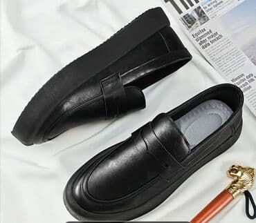 tissot t touch: Kişi loafer ayaqqabısı – klassik dizayn, modern rahatlıq - Rəng: qara — 2