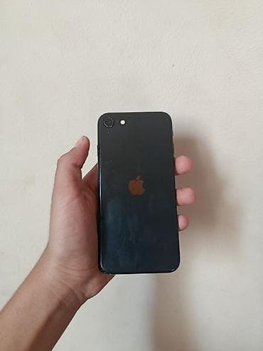 iphone 13 pro ağ: IPhone SE 2020, 64 GB, Qara, Qırıq — 1