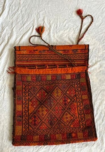 qaşlı çanta: Bu əl işi toxunma XURCUN.100 dən ARTIQ YAŞI var. TAM SAĞLAMDIR.TƏBİİ — 3