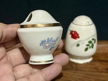 deko: Vintage sovet dövrü porselen dəstləri – kolleksiya üçün 7 ədəd — 8