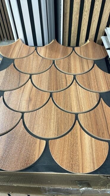 кирпичный завод балыкчы: Dekorativ divar panelləri – “balıq pulcuğu” formasında modullar - — 3