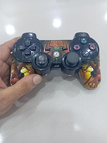 ucuz modem: Simvolik Spider‑Man dizaynlı oyun pulti + USB qəbuledici - Model — 2
