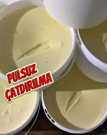 Süd: 🥛 KƏND QAYMAĞI SATIŞI 🥛 Təbii kənd südündən hazırlanmış qatı və — 1