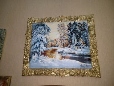 divar sekilleri satisi: Resm,ketan,akril,65/75 — 5