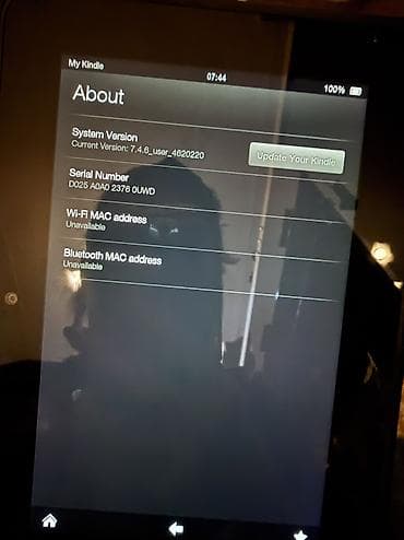 umio tablet: Amazon Kindle Fire planşet + orijinal şarj cihazı 2012 il, 16 gb - — 6