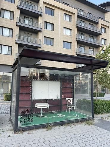 Konteyner tipli şüşəli mağaza — 4