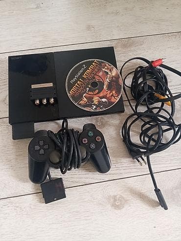 sony notebook: Sony PlayStation 2 Slim oyun konsolu dəsti с прошивкой принимает как — 2