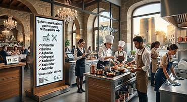 Ofisiant tələb olunur, Restoran, İstənilən yaş lalafo.az -da Ofisiant tələb olunur, Restoran, İstənilən yaş