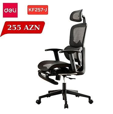 tək stular: Deli ofis kresloları – erqonomik dizayn və rahatlıq 1) Model: Deli — 7