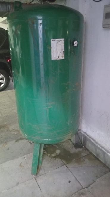 Baklar və çənlər: Su təzyiqinin stabilləşdirilməsi üçün hidroakkumulyator (membranlı — 2