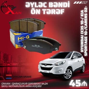 hunday elantra oluxana: Ön, Hyundai ix35.Sportage, 2010 il, Orijinal, Yeni — 1