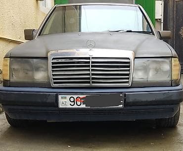 mercedes qapi: Mercedes-Benz E-Class W124 sedan - Kuzov: 4 qapılı sedan, tünd boz — 4