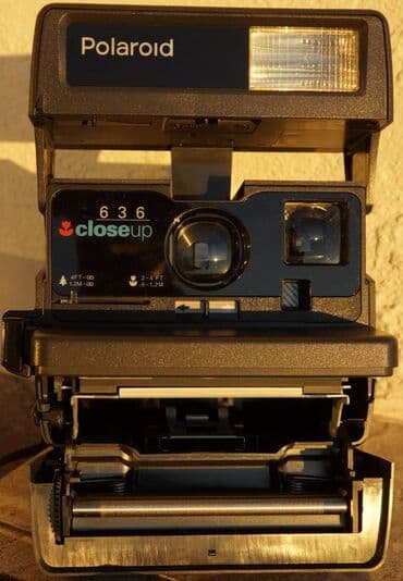 Fotoaparat Palaroid “Palaroid” markalı 636 Closeup model qutusunda