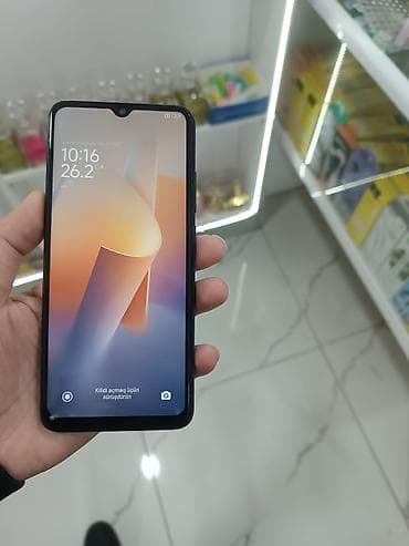 Mobil telefon və aksesuarlar: Redmi 12C, 64 GB, rəng - Mavi, Barmaq izi — 3