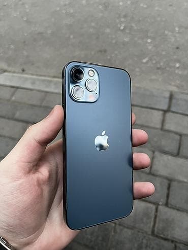 iphon 11 ikinci el: IPhone 12 Pro, 128 GB, Pacific Blue, Face ID — 1