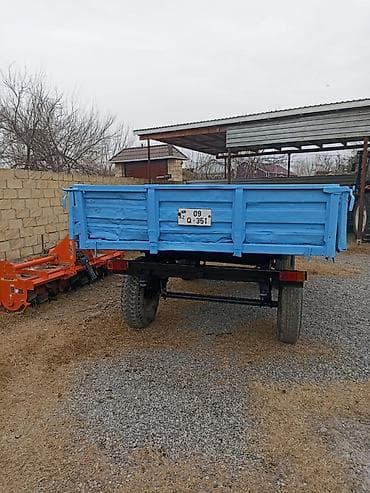 opel astra h diskler: Kənd təsərrüfatı üçün ikioxlu traktor qoşqusı - Gövdə: metal, yan — 4