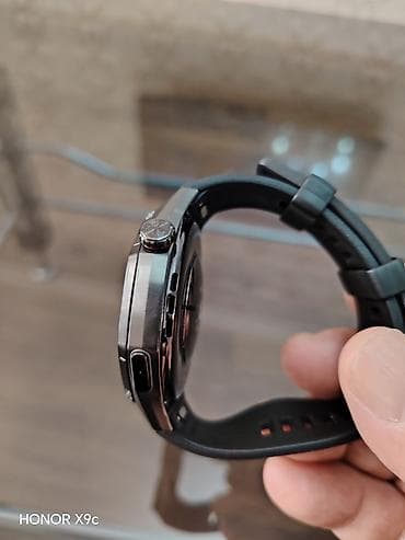 nude ten: Smart saat, Huawei, Suya davamlı, rəng - Qara — 3