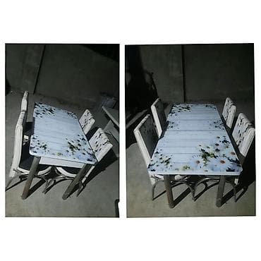 perla stul: Mətbəx stolu,4 stulla satılır 120 azn. Stol — 1
