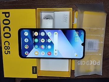Mətbəx texnikası: Poco C75 5G, 128 GB, rəng - Qara, Zəmanət, Barmaq izi, Face ID — 4