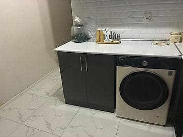 irsad qaz peci: Mətbəx mebel dəsti – parlaq qrafit/boz rəng - Üst şkaflar: düz — 9