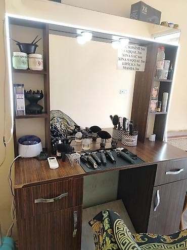 Digər salon, tibbi mebel: Bərbər masasi — 1