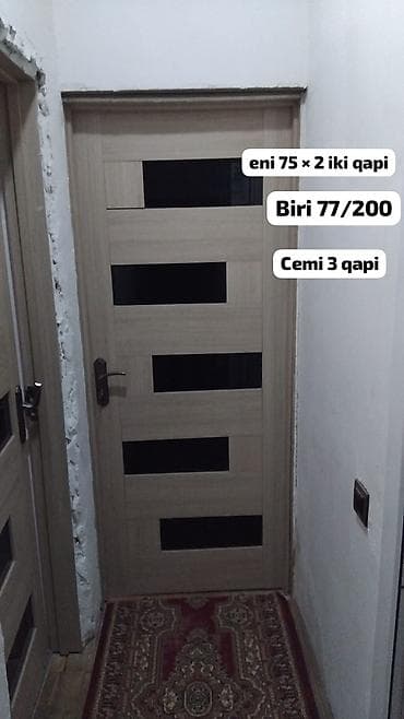 *ÜÇ EDED QAPİ SATİLİR* *qiyməti biri 45₼* *ünvan Hövsan