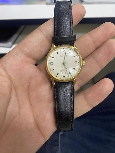 samsung watch 1: İşlənmiş, Qol saatı, Vostok, rəng - Qızılı — 2