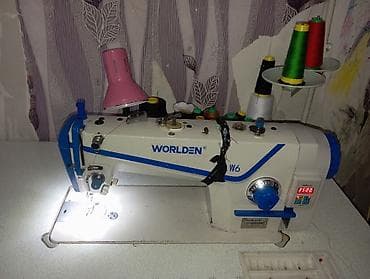 WORLDEN W6 sənaye tikiş maşını - Tək iynəli, düz tikiş (lockstitch)