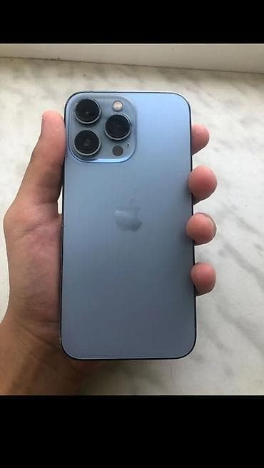 IPhone 13 Pro, 256 GB, Sierra Blue, Face ID lalafo.az -da IPhone 13 Pro, 256 GB, Sierra Blue, Face ID
