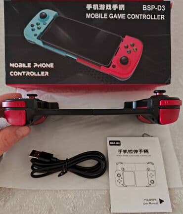 джойстики для телефонов: Qoşulma: Bluetooth Hansı cihazları dəstəkləyir: Android, iOS, PC — 6