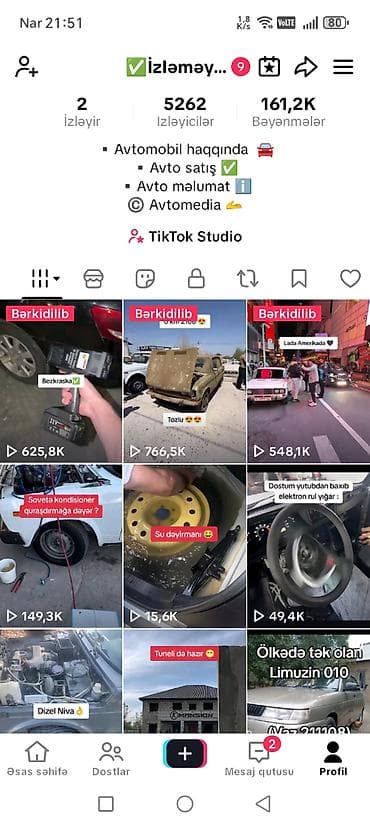Səhifə satılır. (Monetizasiya yəni baxış sayına görə pul qazanması